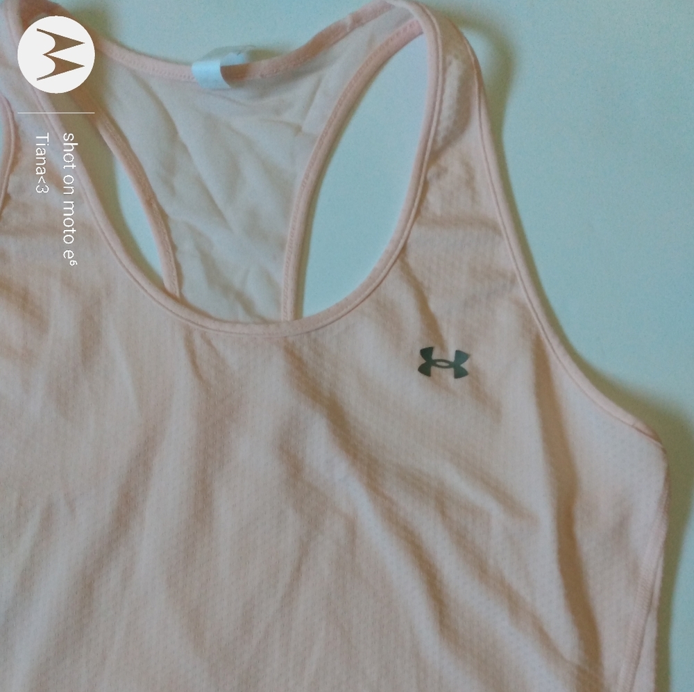 NWOT Baby Pink Under Armour Racerback